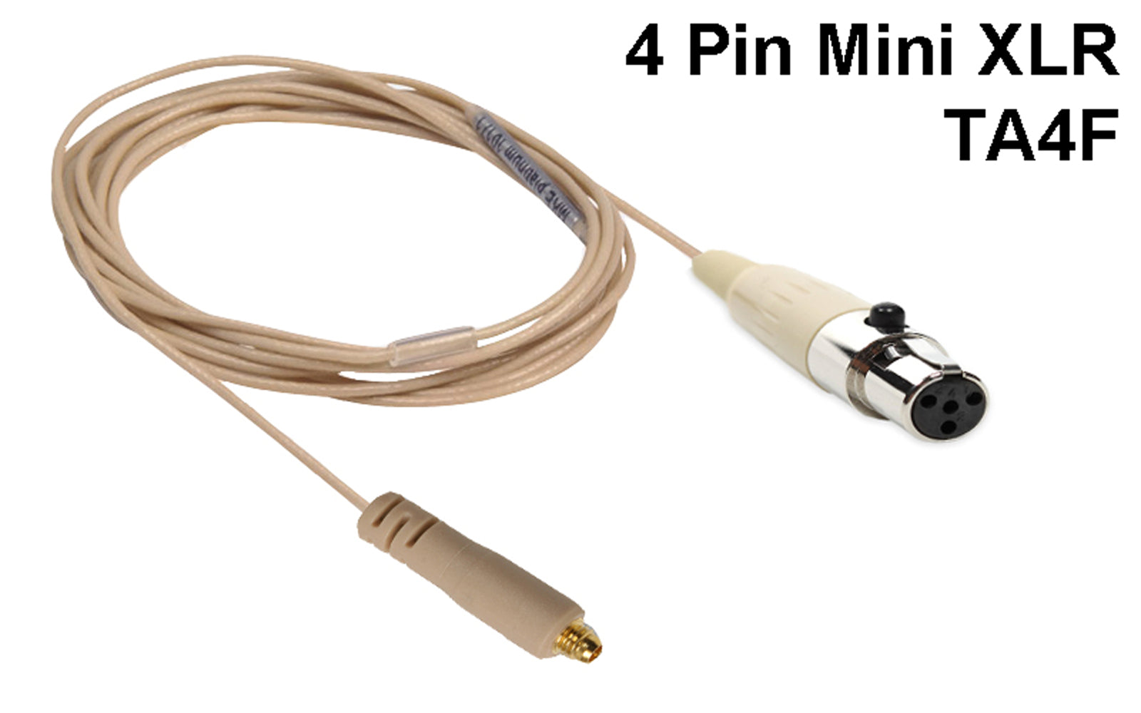 Replacement Detachable Cables for Micronic BPE Ear Hook Microphone to Fit all Body-Pack Transmitters