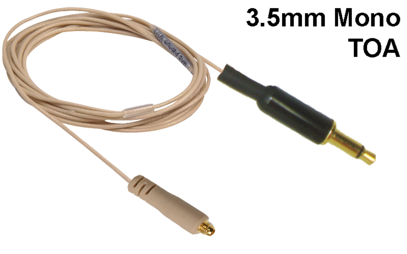 Replacement Detachable Cables for Micronic BPE Ear Hook Microphone to Fit all Body-Pack Transmitters