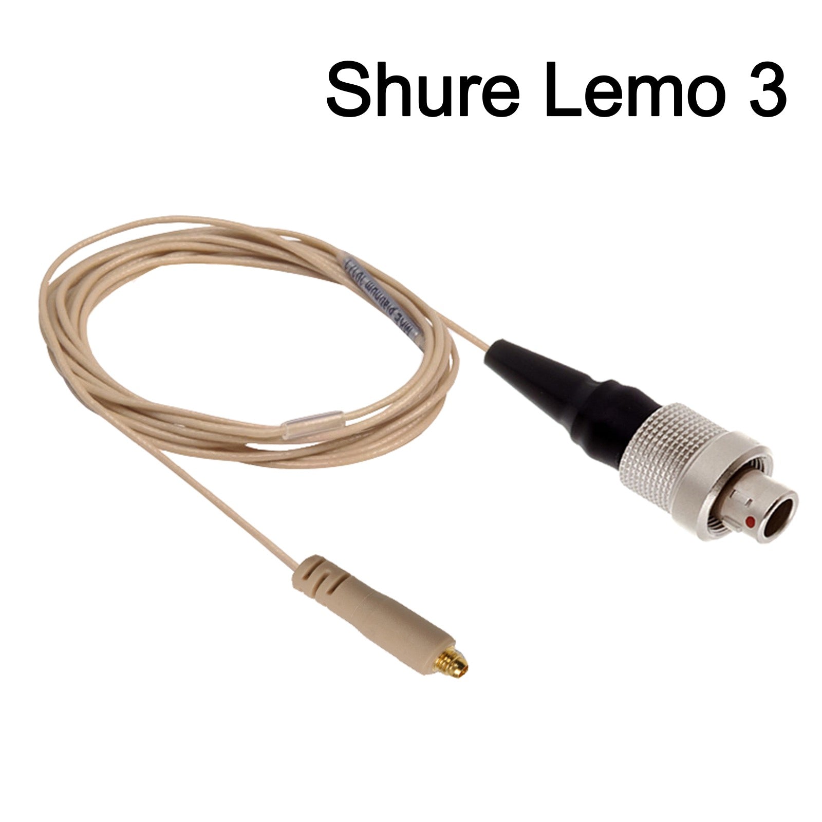 Replacement Detachable Cables for Micronic BPE Ear Hook Microphone to Fit all Body-Pack Transmitters