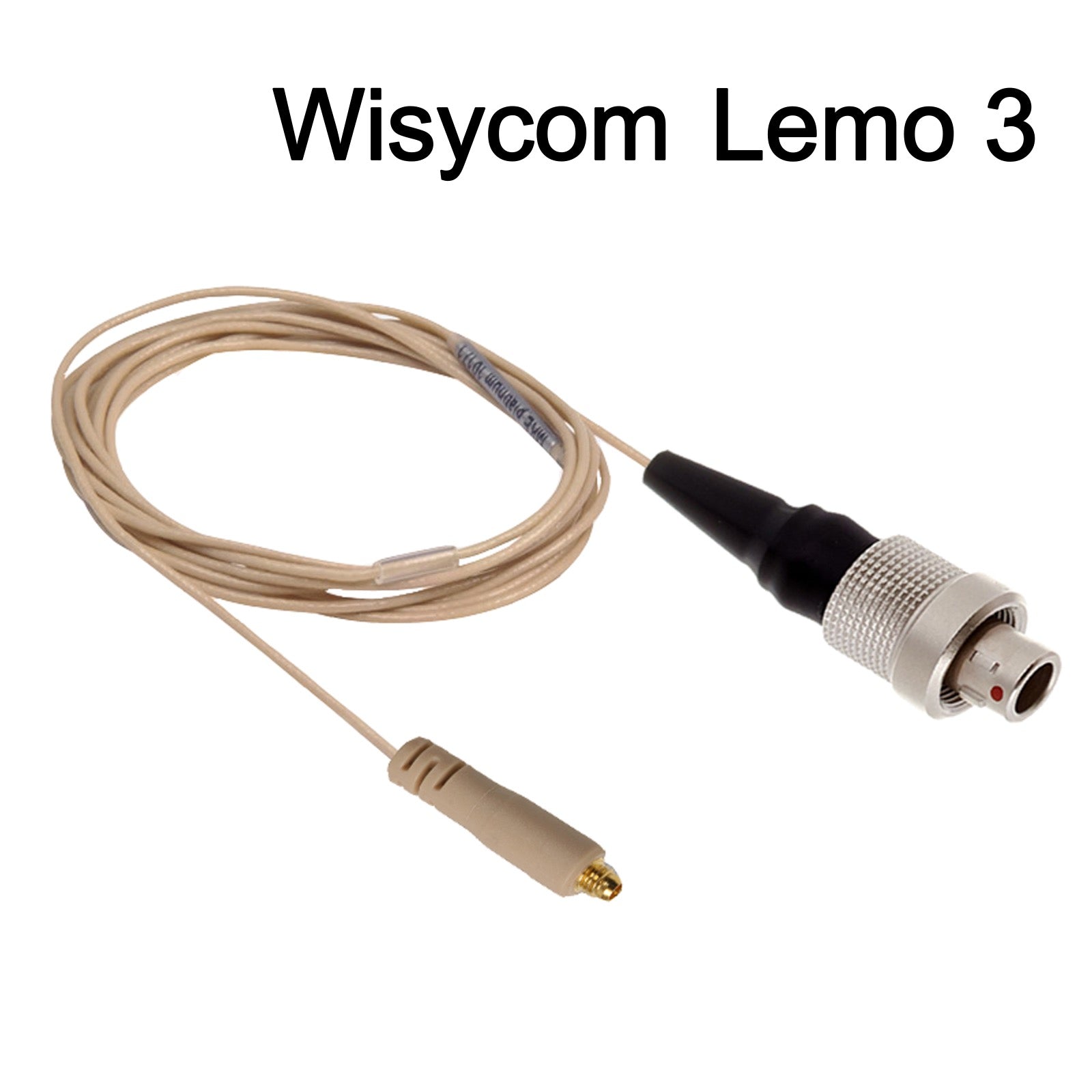 Replacement Detachable Cables for Micronic BPE Ear Hook Microphone to Fit all Body-Pack Transmitters