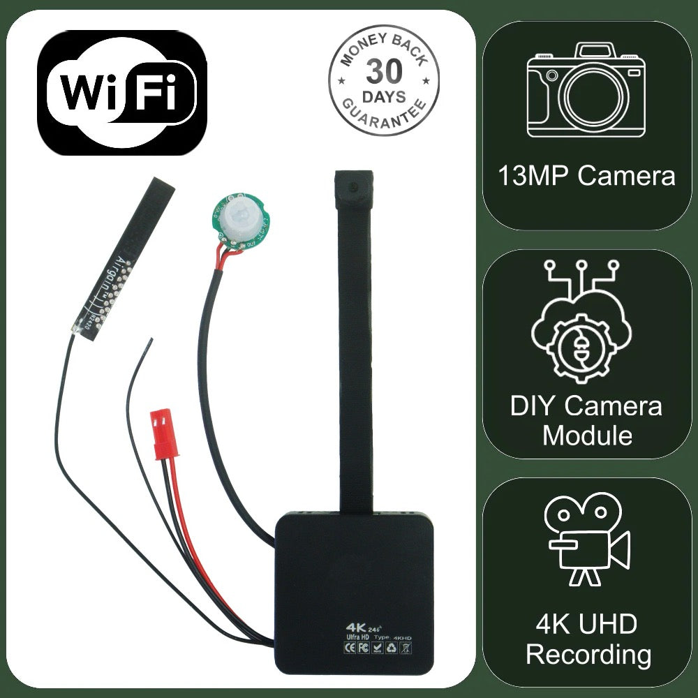 MateCam 4K UHD 13MP Camera Video Recorder P2P Wi-FI Module Motion Detection & Remote Control