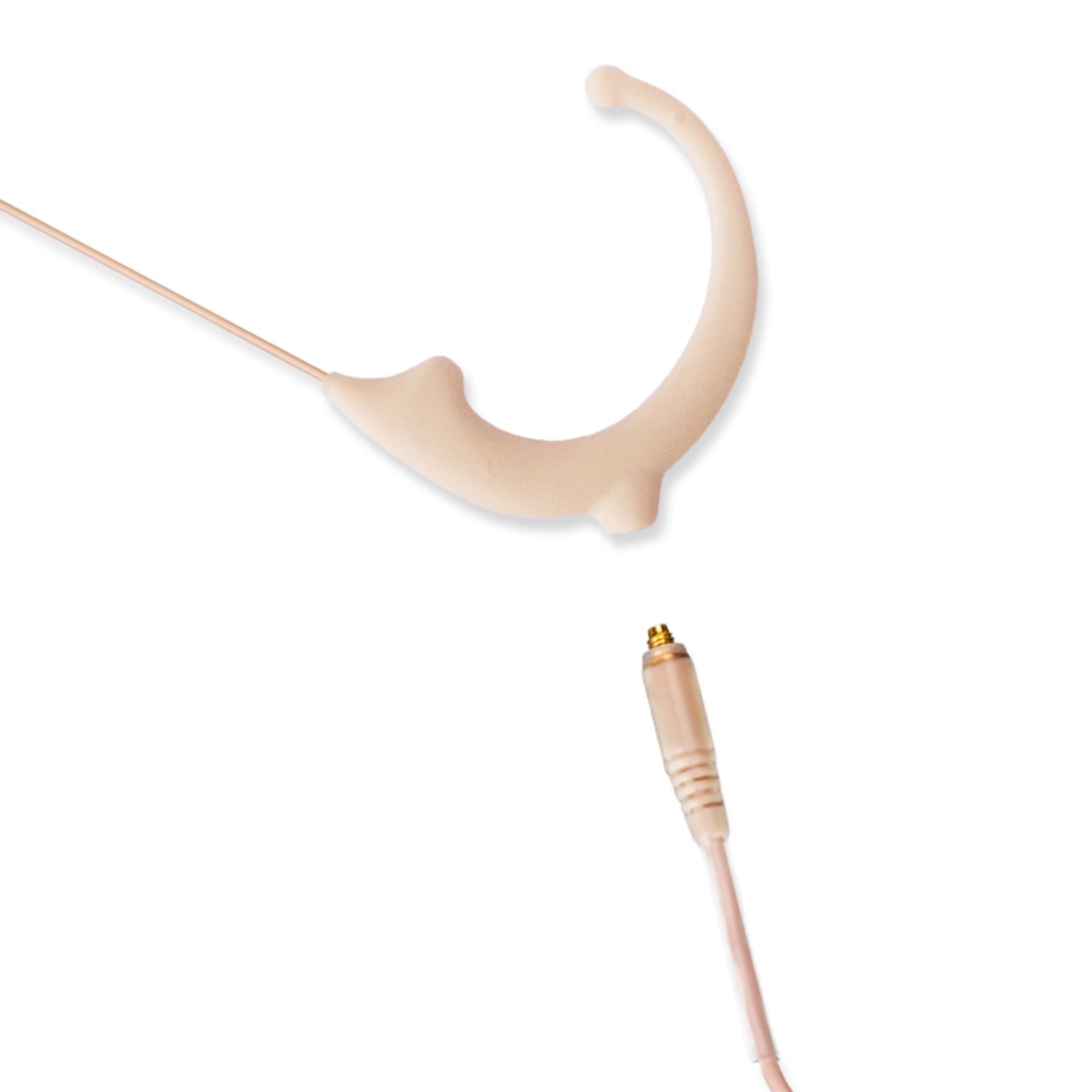 Omnidirectional Single Earset Ear Hook Microphone compatible with Shure Body Pack Transmitter