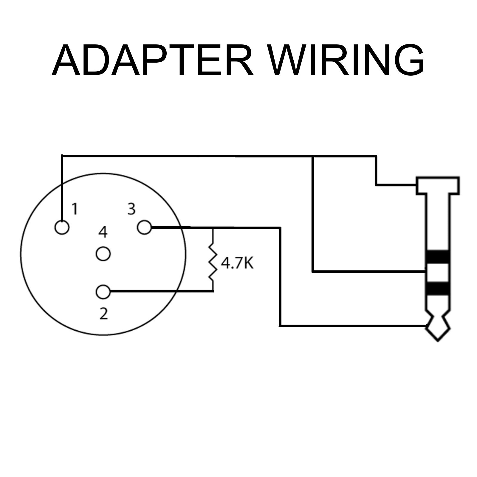 Sennheiser to Shure Microphone Adapter 3.5mm Locking Jack Plug to TA4F 4 Pin Mini XLR Transmitter