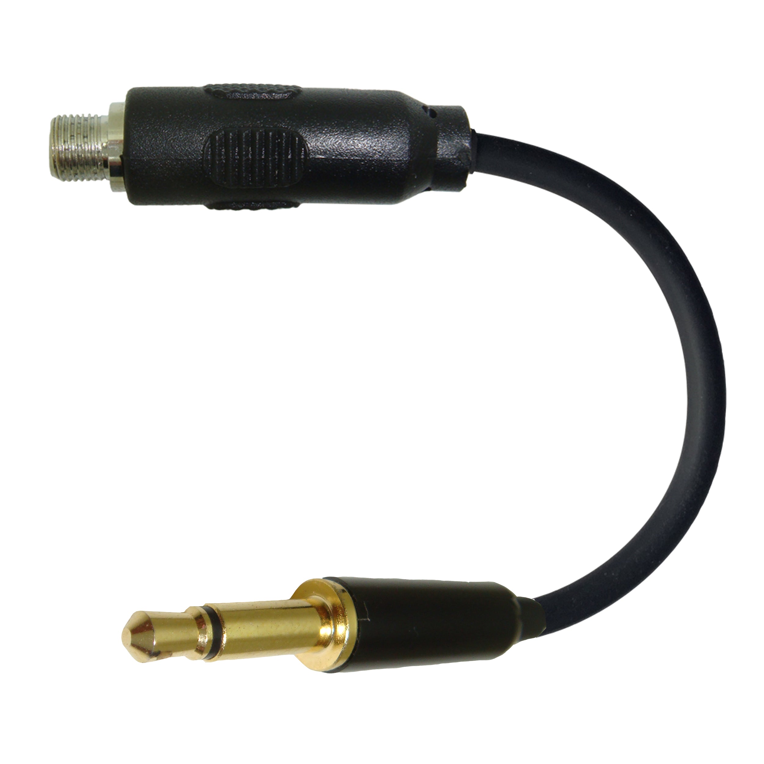 Sennheiser 3.5mm Jack Microphone Adapter to Convert Lavalier Ear-hook Headworn Body Pack Transmitter Mic