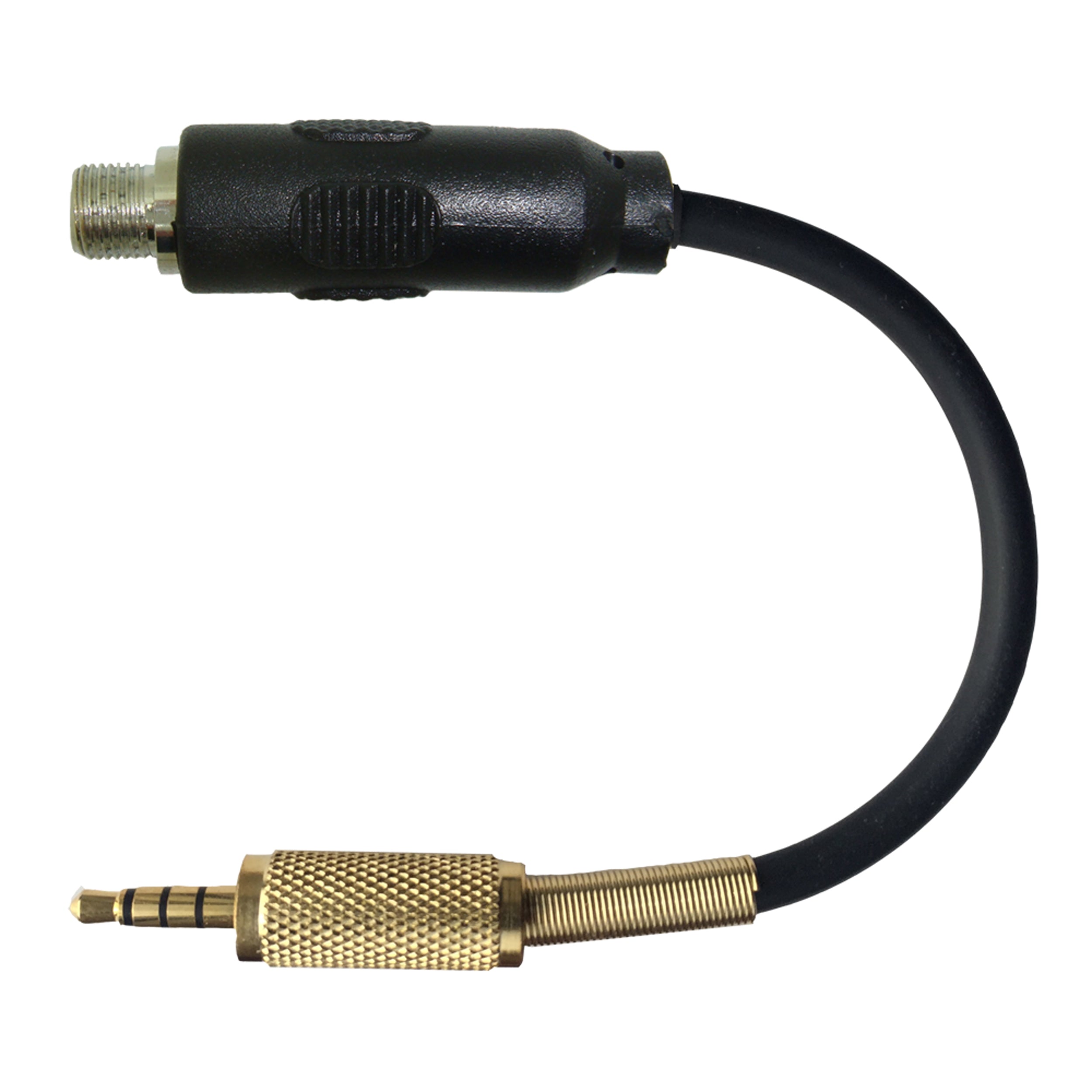 Sennheiser 3.5mm Jack Microphone Adapter to Convert Lavalier Ear-hook Headworn Body Pack Transmitter Mic