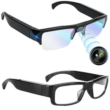 Video Glasses 5MP Camera 1080p FHD Video Recorder with Sound & Take Photos