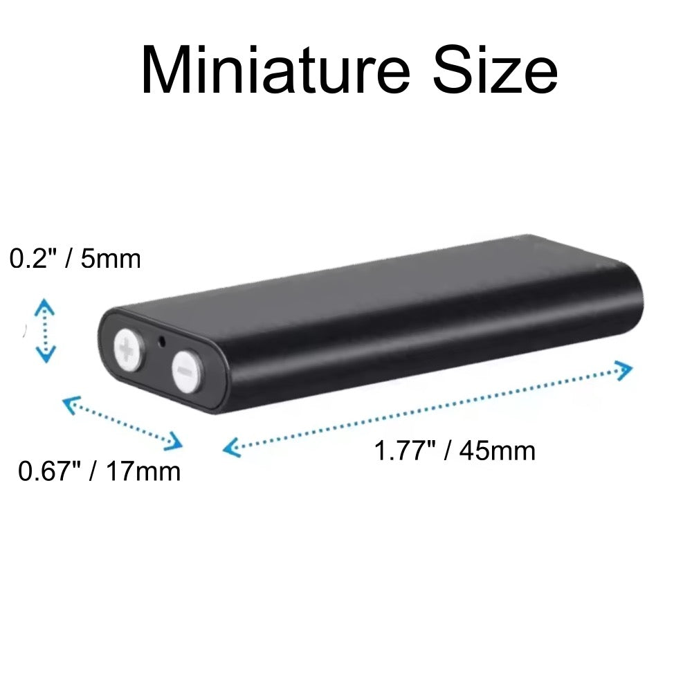 SK892 Miniature Voice Recorder Sound Activated Super Sensitive Microphone 13 Hour Battery