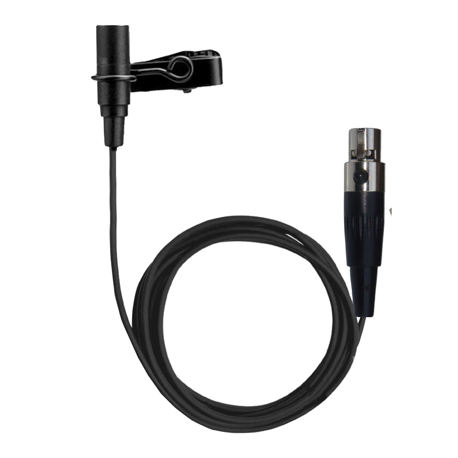 Lavaliere Microphone with 4 Pin Mini XLR Female (TA4F) Connector for Shure Body Pack Transmitters