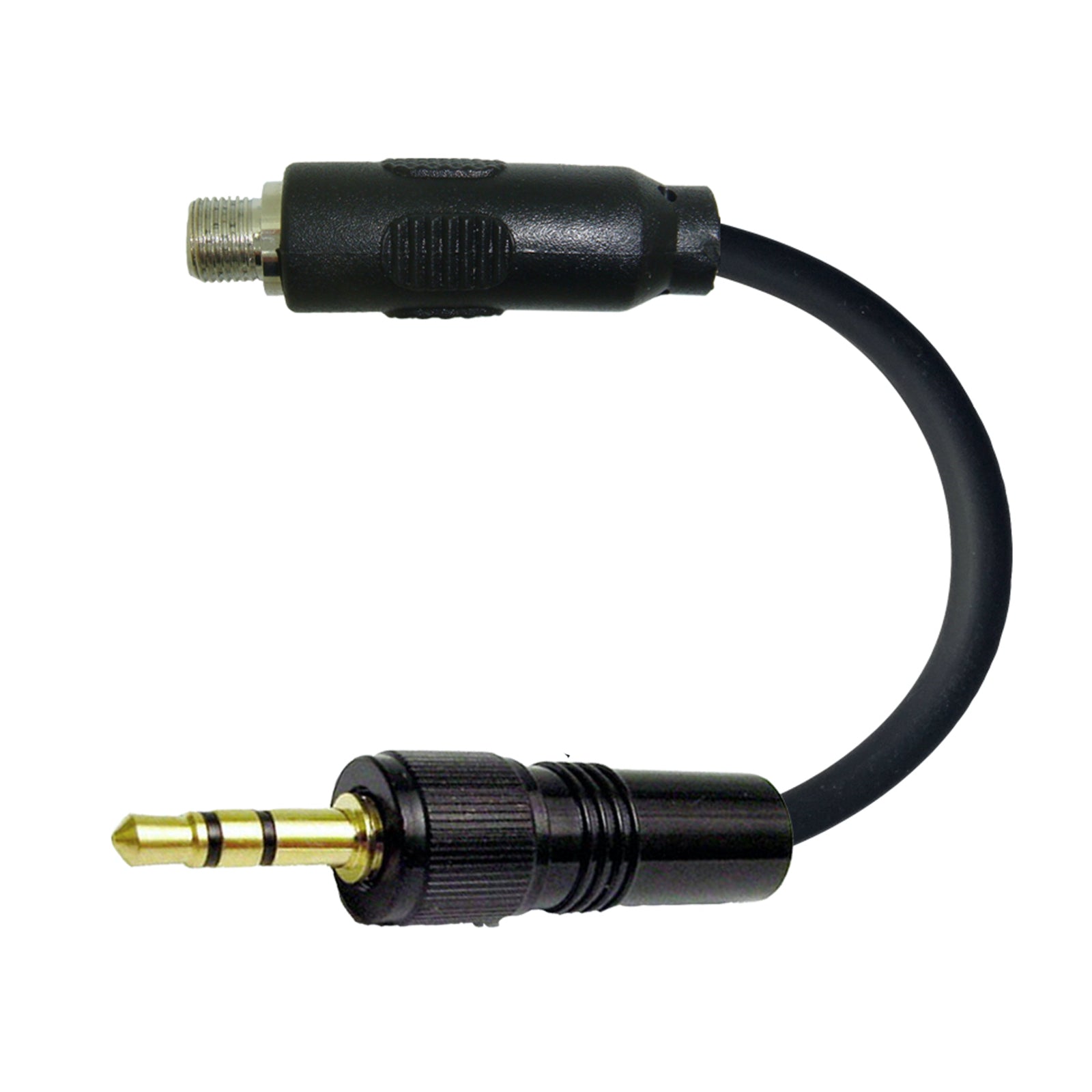 Sennheiser 3.5mm Jack Microphone Adapter to Convert Lavalier Ear-hook Headworn Body Pack Transmitter Mic