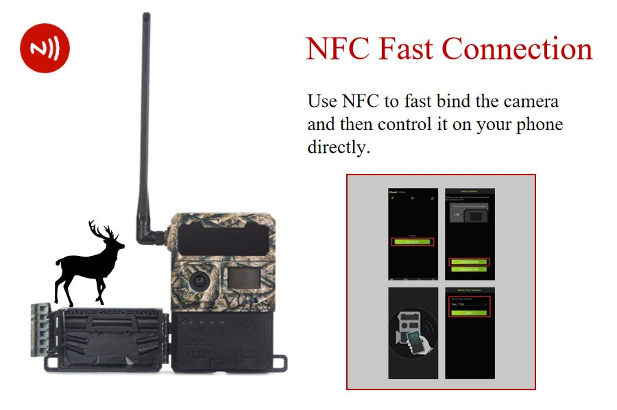 Willfine T100 Pro 4G Trail Camera & GPS Tracker 12MP Photo 1080p FHD Live Video Push Notification Alerts
