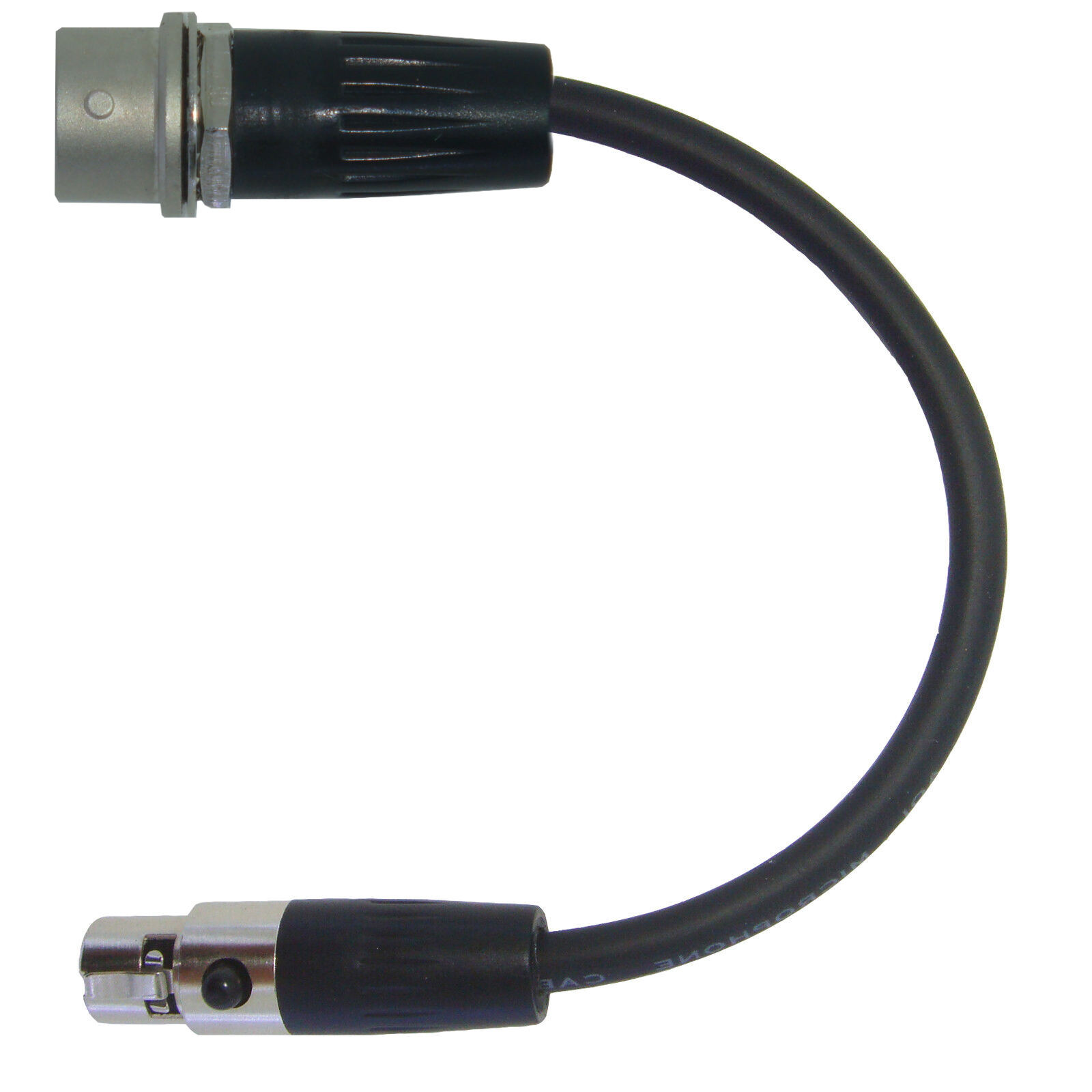 Adapter to Convert Lectrosonics Microphone with 5 Pin Mini XLR to use with Different Body Pack Transmitter Connector