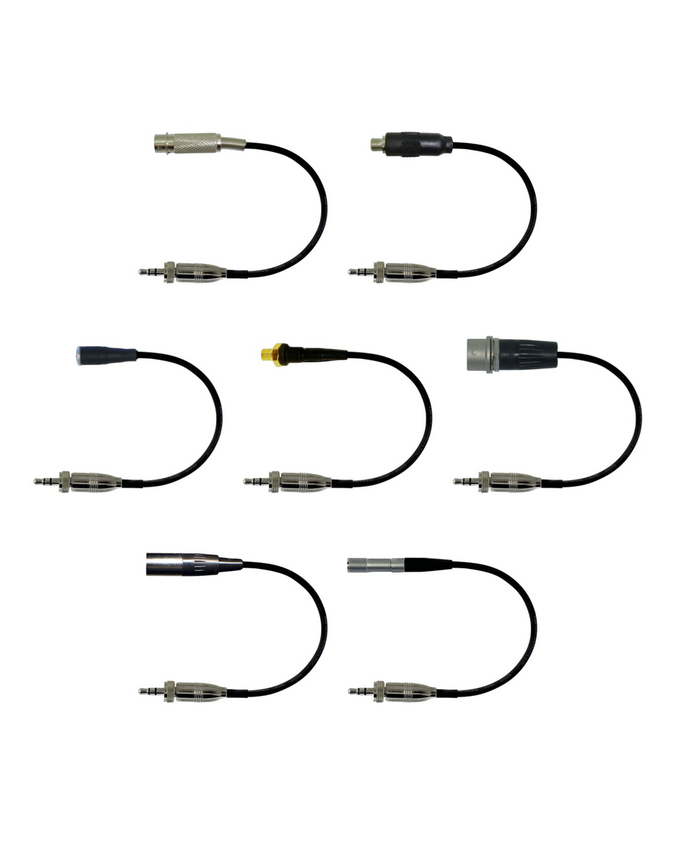 Microphone Adapter Convert Lavalier / Earhook / Headworn Mic to Sennh Micronic