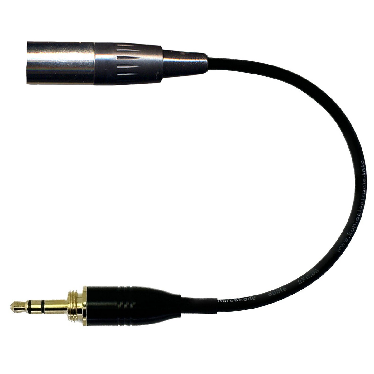 Shure SM35 Microphone Adapter to Convert Head Worn Bodypack Transmitt