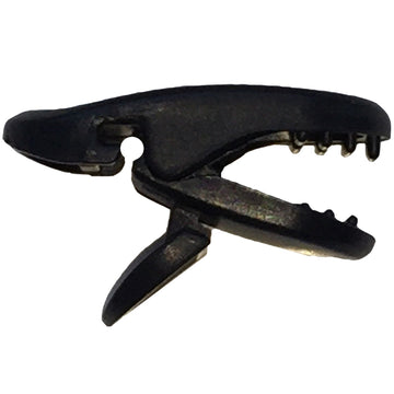 Plastic Microphone Headphone Clip Mount fit 1-2mm Outer Diameter Cable Locking Clamp