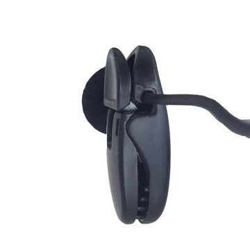 5x Replacement Microphone Headphone Clip Mount 1mm 2mm Cable Wire Strong Clamp