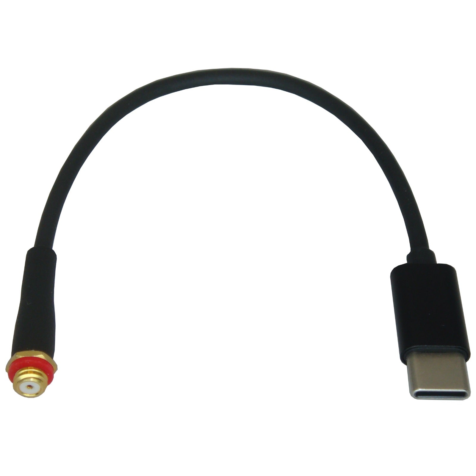 Type-C USB Microphone Adapter for Smartphone Tablet to Convert Lavalier Ear-hook Headworn Instrument Mic
