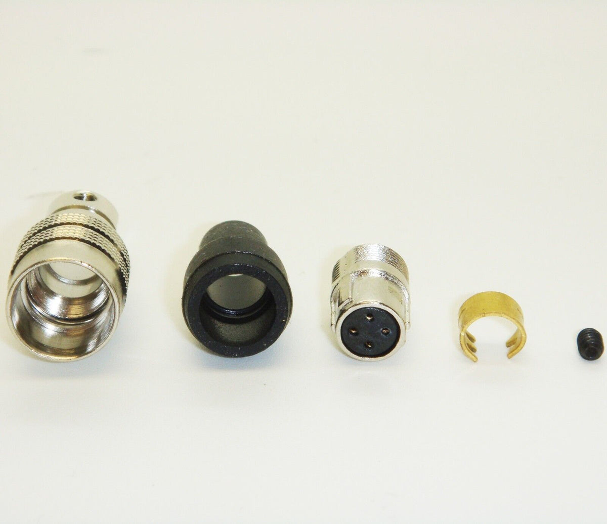 5x HR10A 7P 4S 4 Pin Hirose Locking Female Connector Audio Technica Microphone