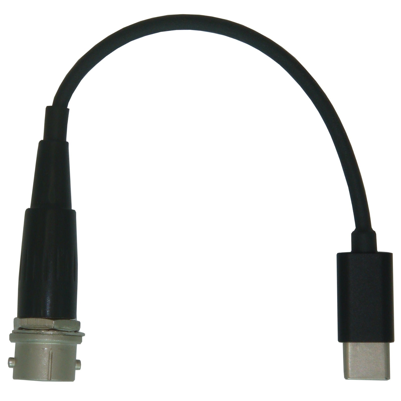 Type-C USB Microphone Adapter for Smartphone Tablet to Convert Lavalier Ear-hook Headworn Instrument Mic