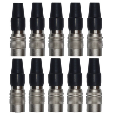 10x HR10A-7P-4S 4 Pin Hirose Locking Female Connector Audio Technica Microphone