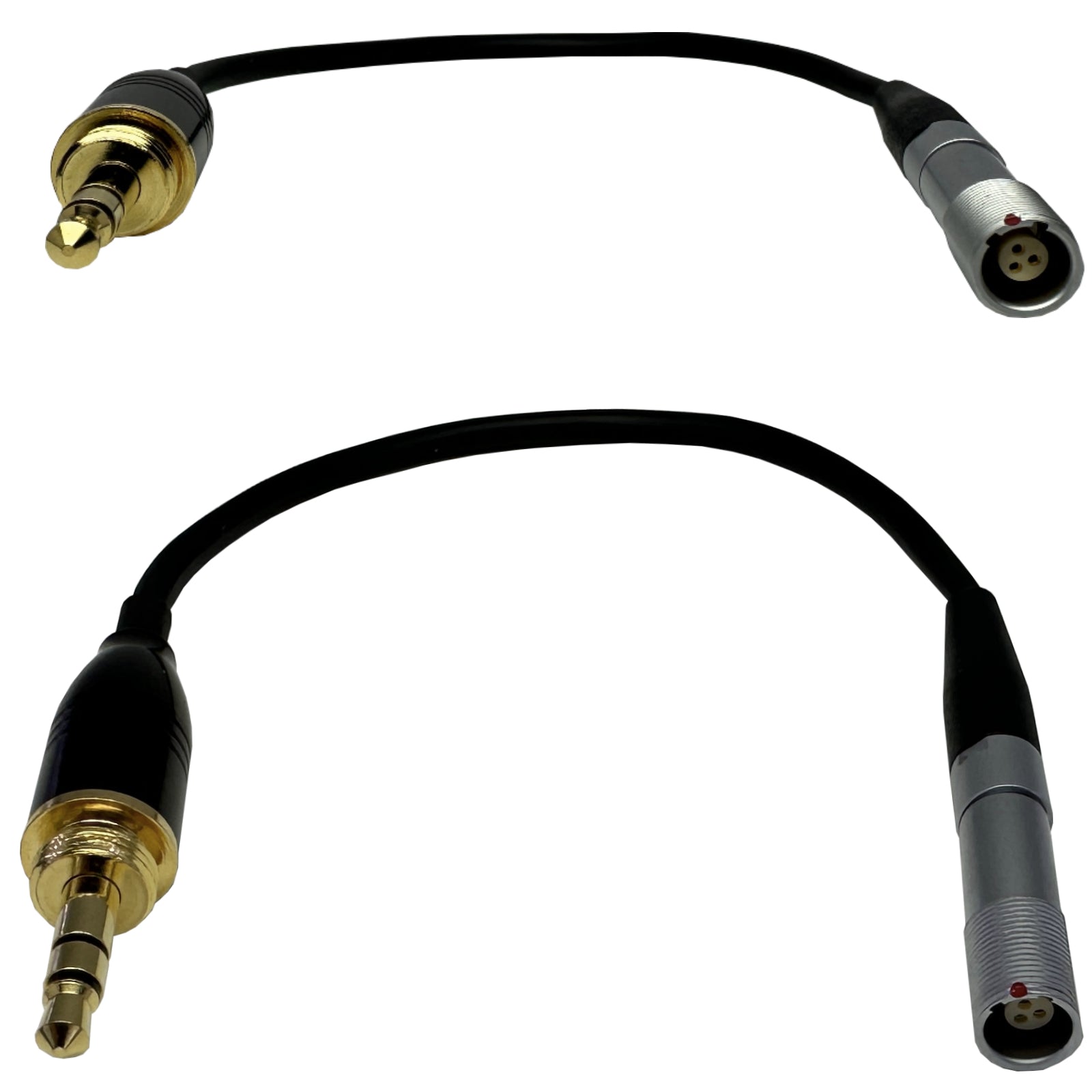 Lemo 3 Pin Adapter Converts Sennheiser or Shure Body Pack Microphone Connector for Different Transmitters