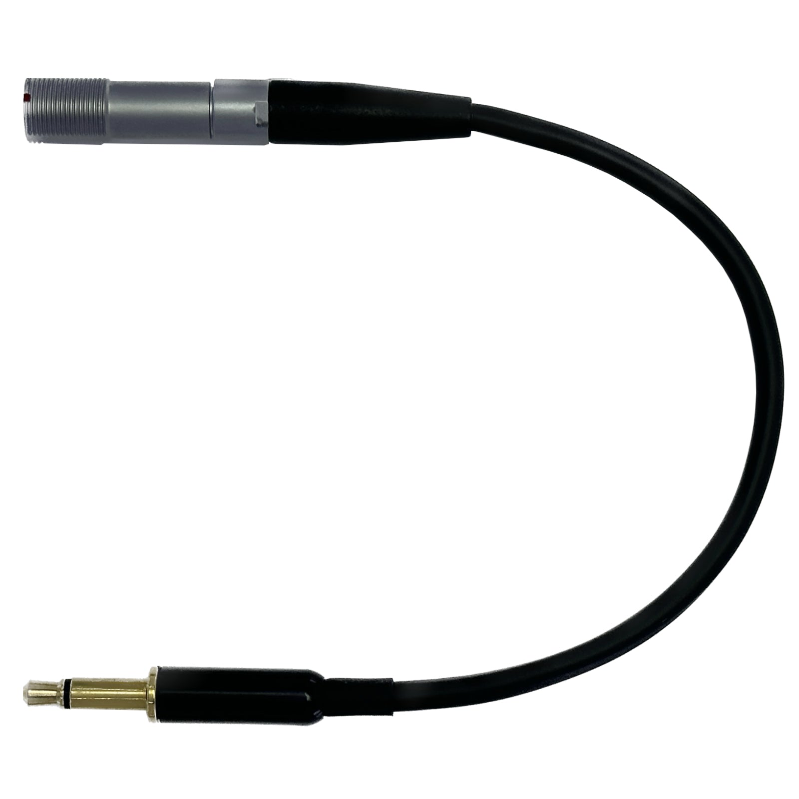 Lemo 3 Pin Microphone Adapter to Convert Lavalier Ear-hook Headworn Body Pack Transmitter Mic
