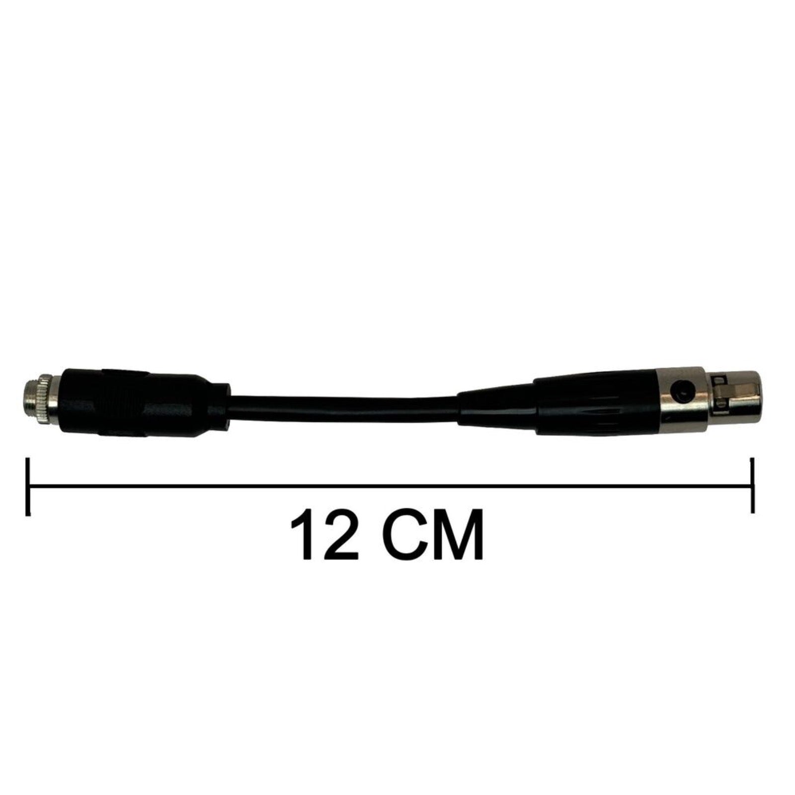 Sennheiser 3.5mm Jack Microphone Adapter to Convert Lavalier Ear-hook Headworn Body Pack Transmitter Mic