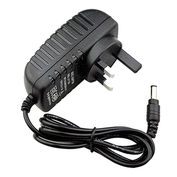 12v UK Plug In Power Supply for CCTV Audio Microphone Security Camera 2.1mm DC Plug 500mA 1A 2A