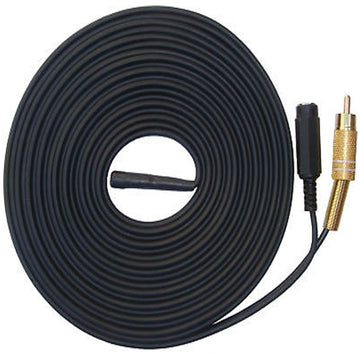 External CCTV Microphone For Outdoor Use With RCA Phono Audio Output, 2.1mm DC socket