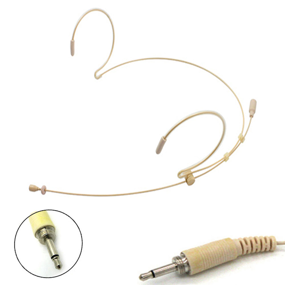 Micronic BPE3 Double Ear Hook Microphone Ultra Light Weight Steel Frame for Body Pack Transmitters
