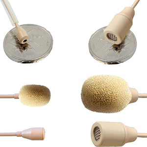 Double Ear Hook Microphone for Lectrosonics 5 Pin Mini XLR Body Pack Transmitter