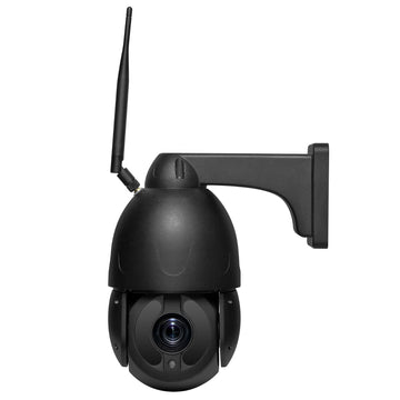 4G Wireless CCTV Dome Camera 40x Optical Zoom Human Tracking PTZ Night Vision 5MP High Definition Solid Metal Housing