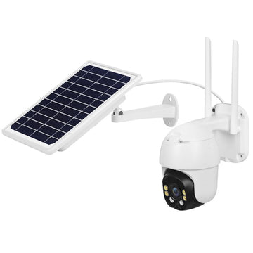 Camhipro 4G Solar Powered Camera PTZ Wireless 1080p Video Recorder CCTV Outdoor Security