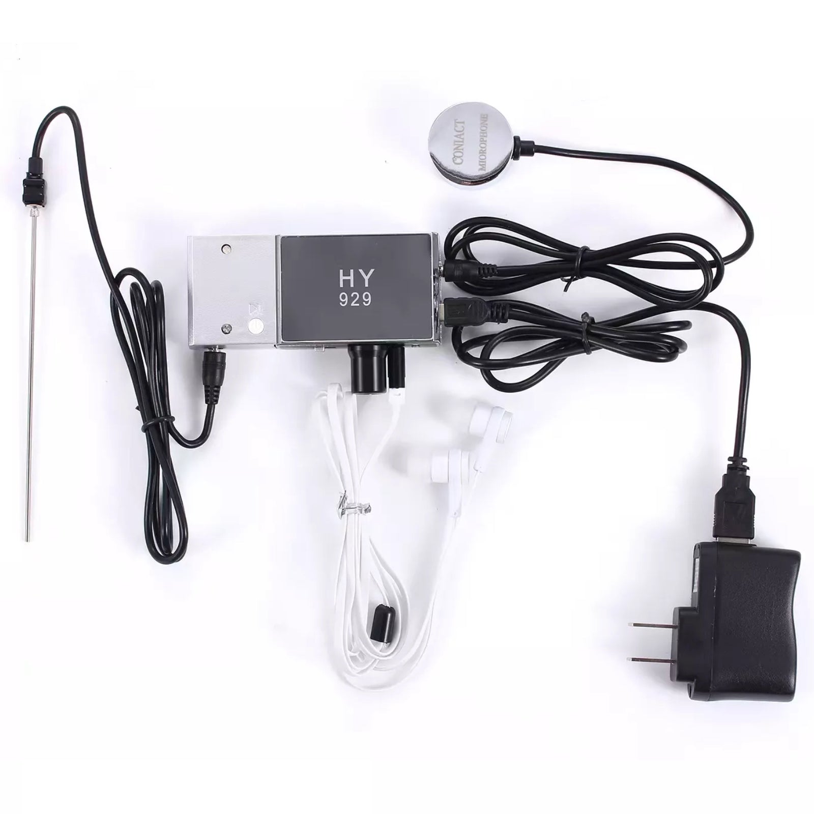 HY-929 Listen Through Wall Microphone Recorder Amplifier Leaking Pipe Door Window