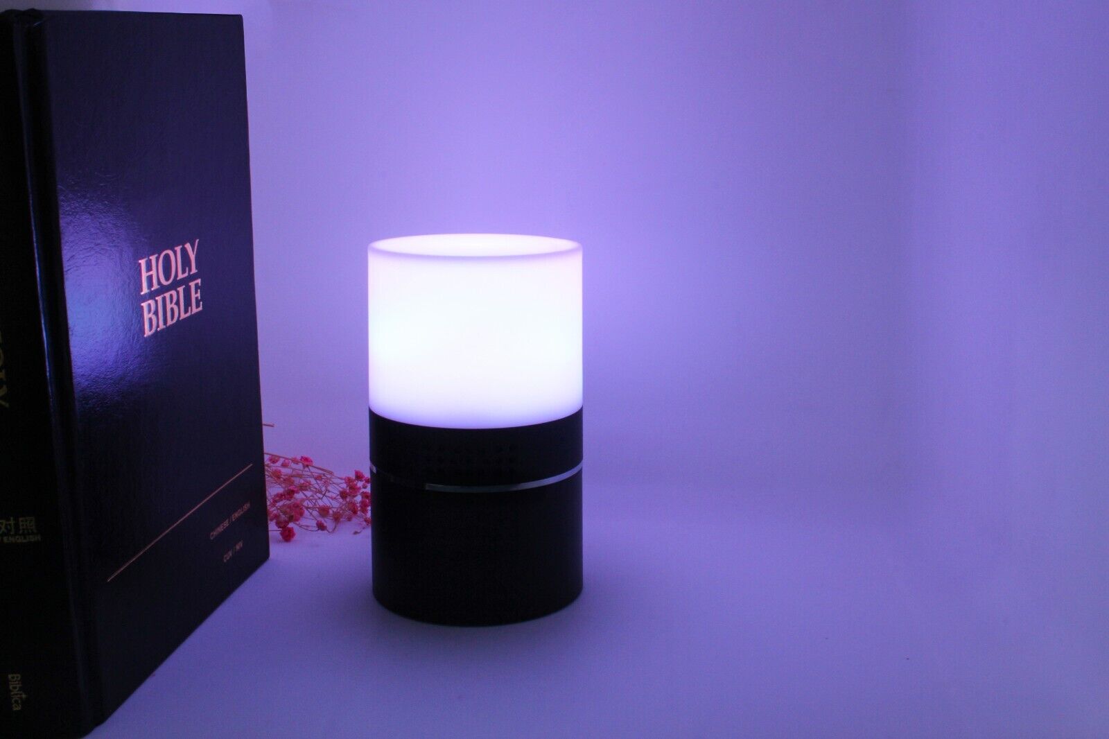 Mood Lamp Camera Wireless Wi-Fi 1080p Video Recorder Motion Detection Push Alert