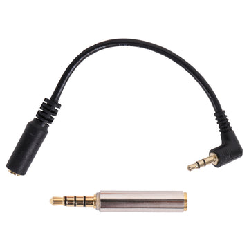 Dual 2x Lavaliere Microphone Lapel Tie Clip For Smartphone and DSLR Camera 3.5mm Jack