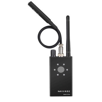 Portable RF Bug Detector Signal Sweeper Locator GSM Audio Spy Bug & Magnetic GPS Tracker Detector