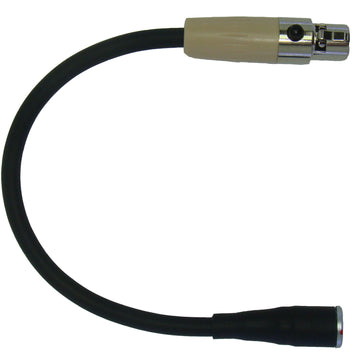 Trantec and Beyerdynamic Lemo 4 Pin Microphone Adapter Convert Lavaliere Ear-Hook to Body Pack Transmitter