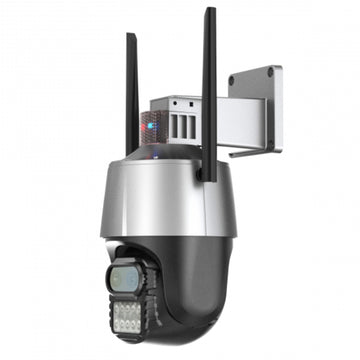 8MP Wireless Wi-Fi CCTV Camera 8x Optical Zoom Dual Lens PTZ Human Tracking Alarm Light