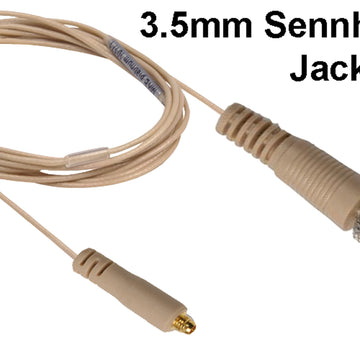 Replacement Detachable Cables for Micronic BPE Ear Hook Microphone to Fit all Body-Pack Transmitters