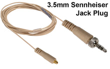 Replacement Detachable Cables for Micronic BPE3 Double Ear Hook Microphones to Fit all Body-Pack Transmitters