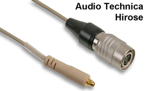 Replacement Detachable Cables for Micronic BPE3 Double Ear Hook Microphones to Fit all Body-Pack Transmitters