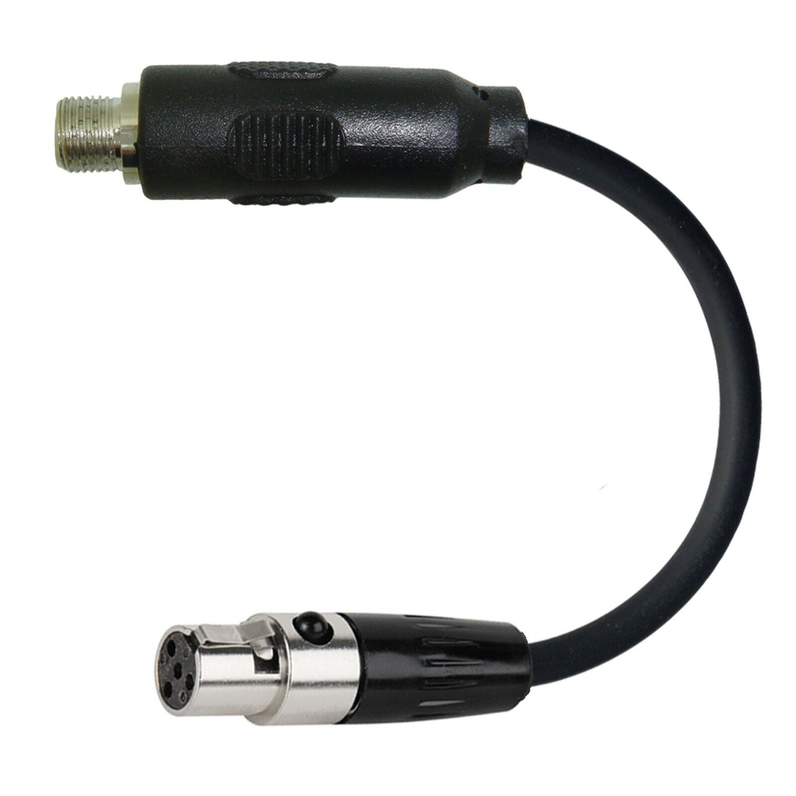 Sennheiser 3.5mm Jack Microphone Adapter to Convert Lavalier Ear-hook Headworn Body Pack Transmitter Mic