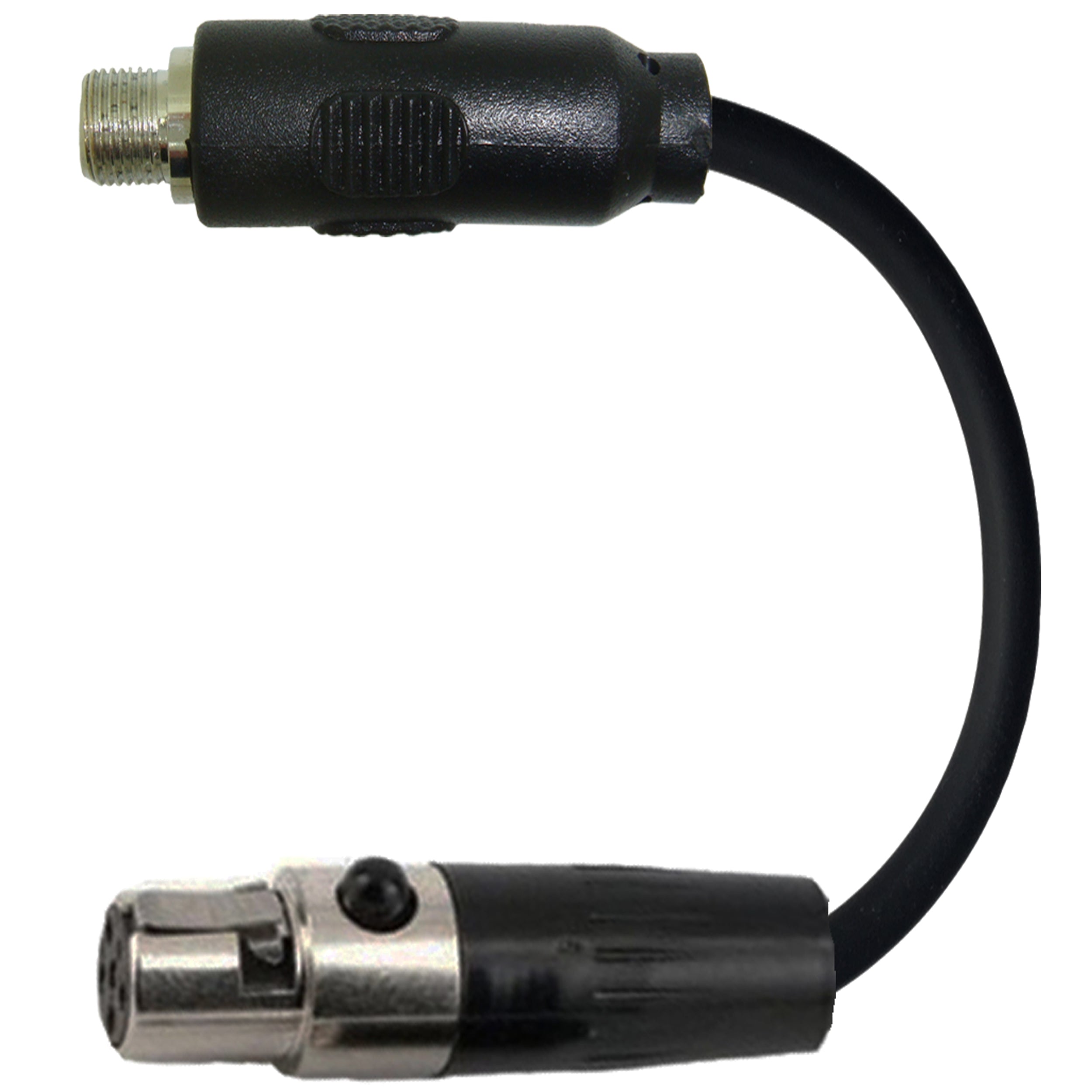 Sennheiser 3.5mm Jack Microphone Adapter to Convert Lavalier Ear-hook Headworn Body Pack Transmitter Mic