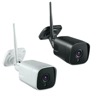 4G CCTV Static Bullet Camera Fixed Focus 3.6mm Lens CamHi Pro App Live View Video Recording Night Vision