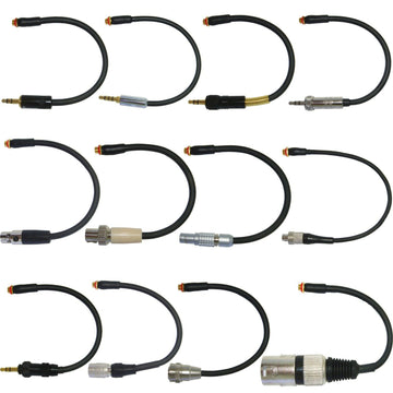 Countryman DPA Microphone Adapter MicroDot Connector to Convert Lavaliere Ear-Hook Headmic for Body Pack Transmitters