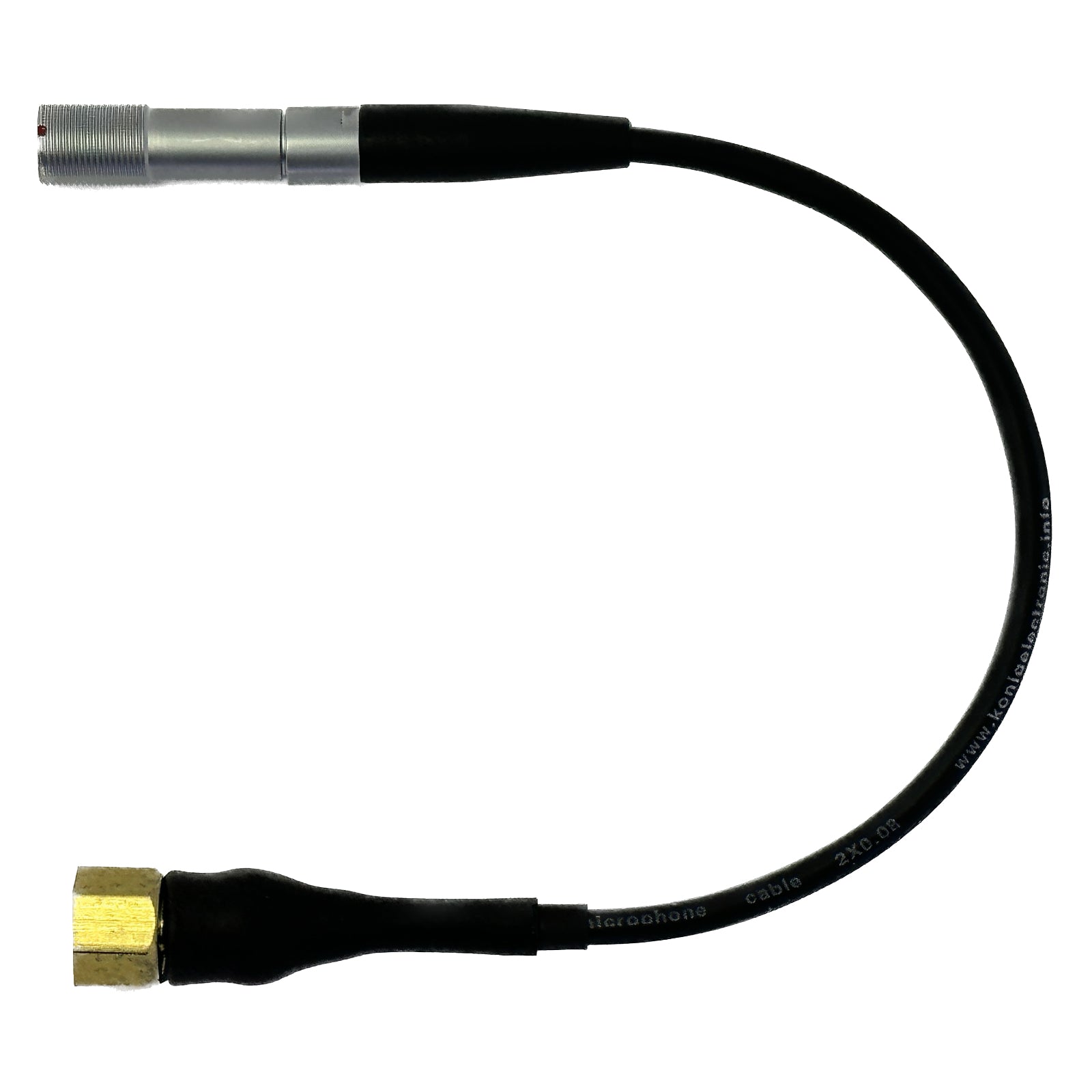 Lemo 3 Pin Microphone Adapter to Convert Shure Lavaliere Ear-Hook Head Mic to Different Body Pack Transmitter Connector