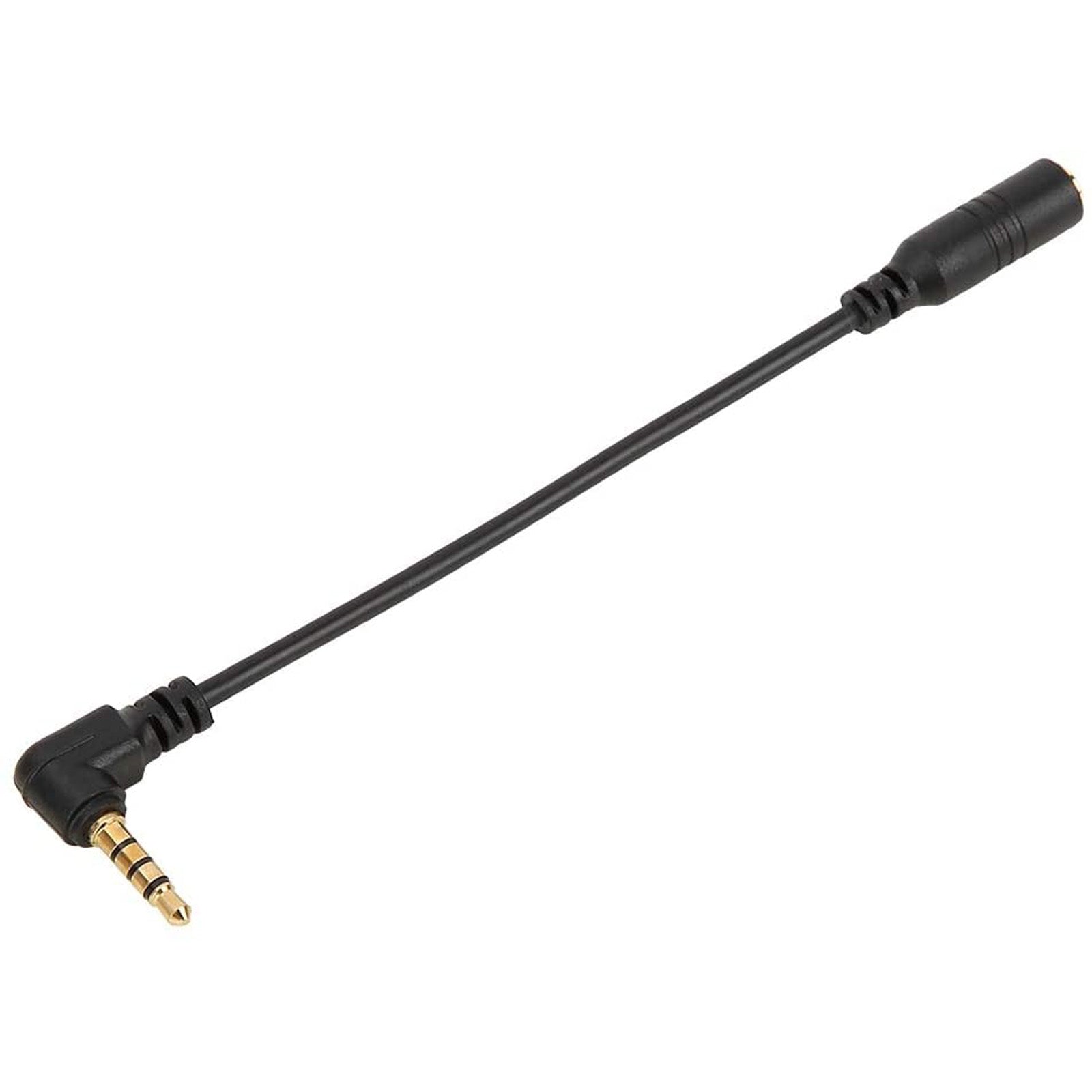 Smartphone or Tablet Microphone Adapter 3.5mm TRS Female Jack Socket to TRRS Male Jack Plug