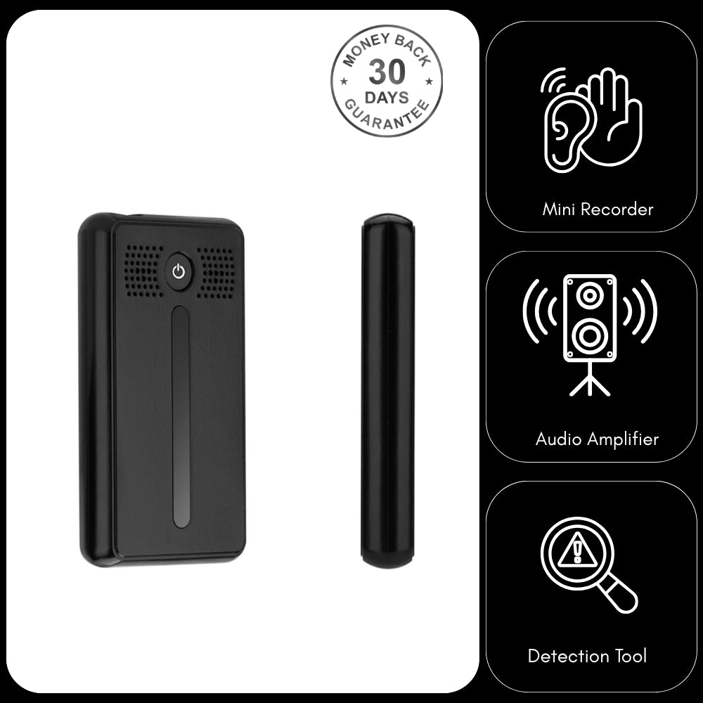 AR02 Wi-Fi Worldwide Live Streaming Audio Recorder Sound Activated Push Notification