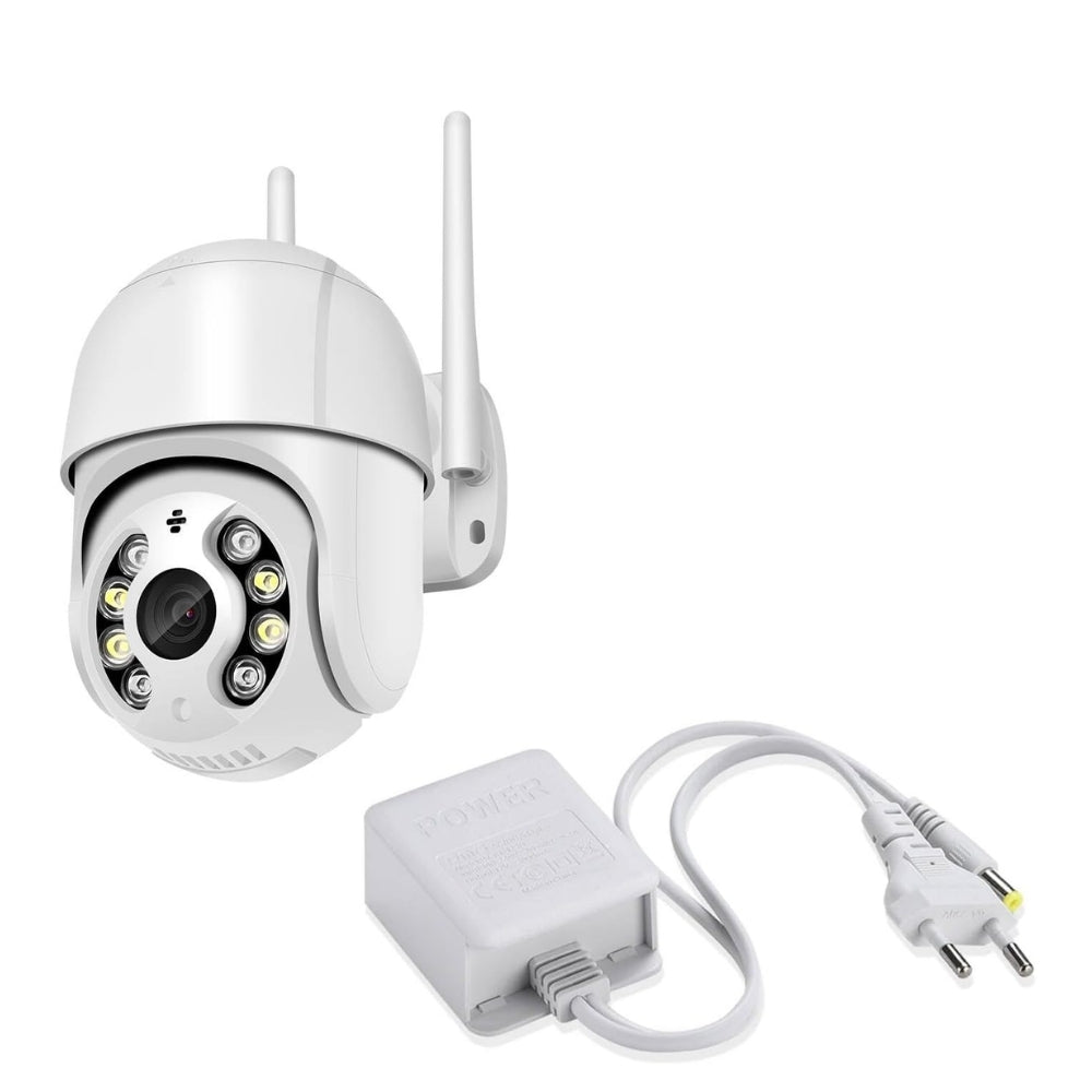 4K 8MP Human Tracking Camera Wireless Wi-Fi Night Vision Outdoor PTZ CCTV Video Recorder