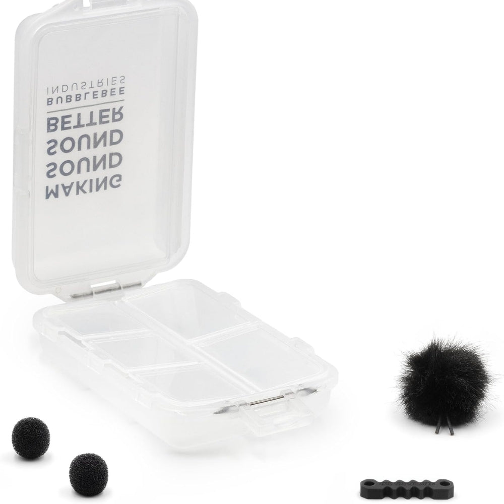 Furry Windshield Microphone Cover for 3mm 6mm 9mm Diameter Lavaliere Lapel Mics